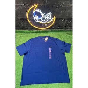Greg Norman‎ T-Shirt Mens MD Logo Single Pocket Short Sleeve Navy Blue